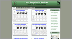 Desktop Screenshot of laserrangefinderreview.com